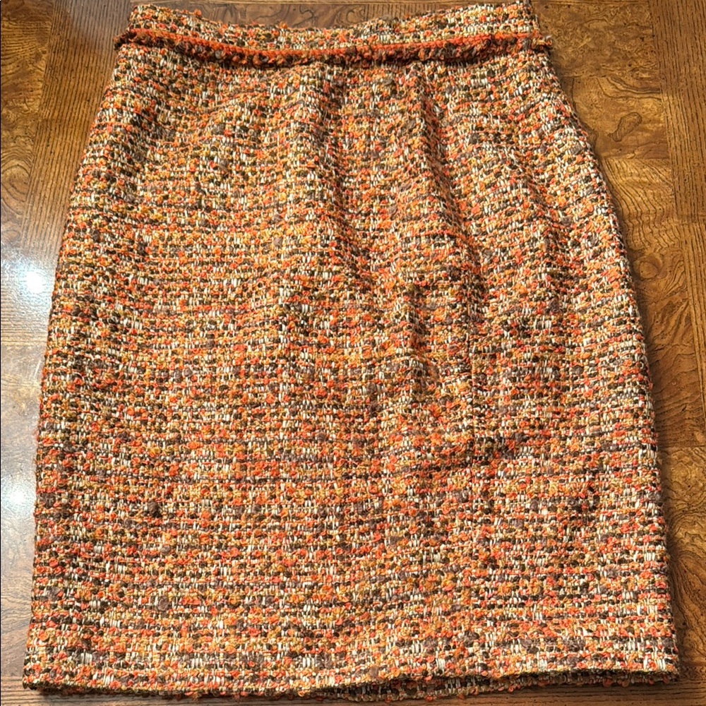 ❤️ Carolina Herrera Tweed Skirt - Multicolor ❤️
